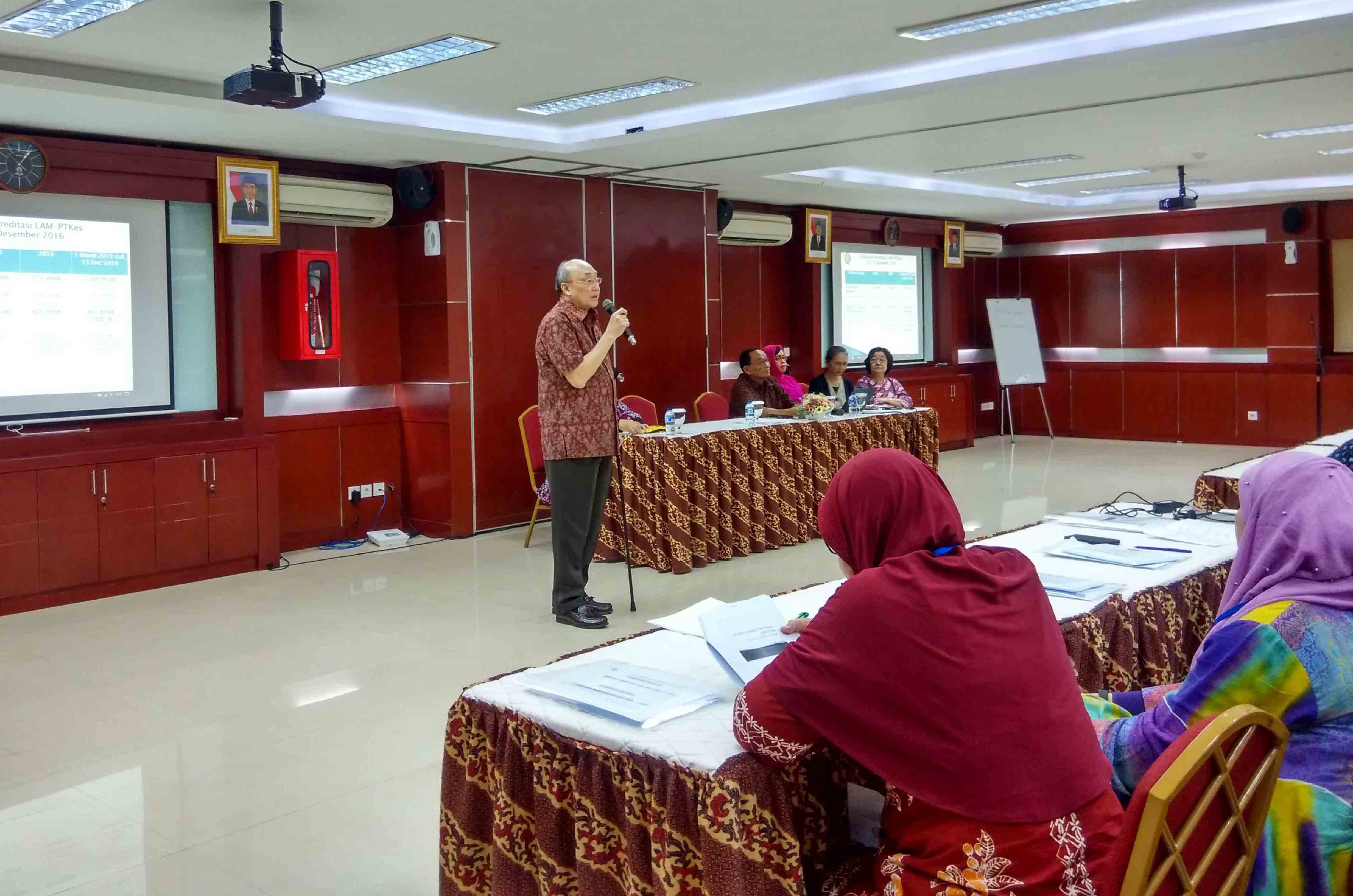Penyegaran Asesor LAM-PTKes, 22-23 Desember 2016